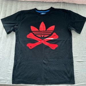 Adidas Original red logo tshirt